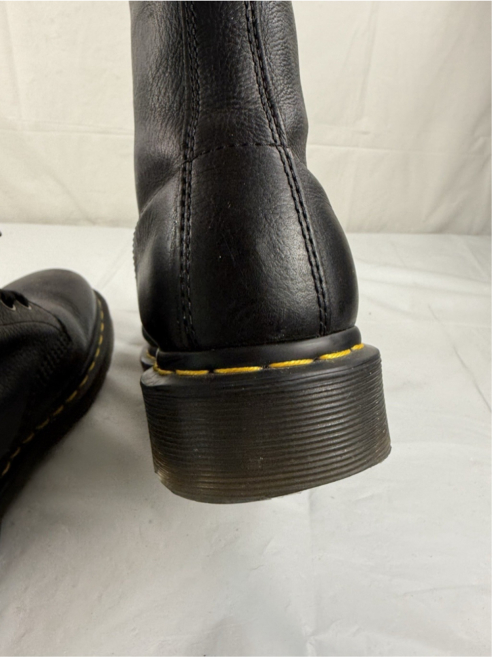 Dr. Martens 1460 Pascal Leather Boots SZ 9 Women's BLACK - Picture 13 of 15
